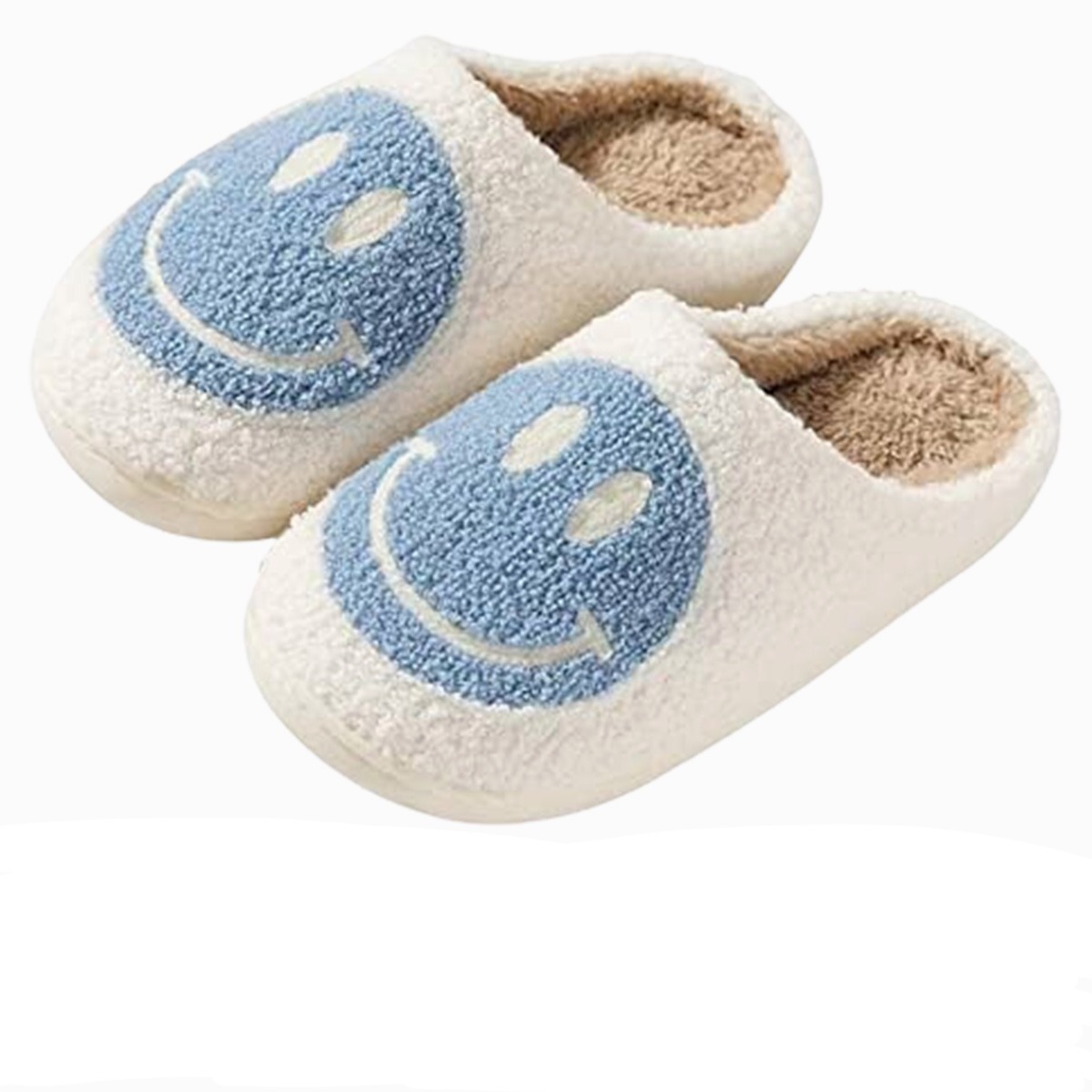 Foto 2 pulgar | Pantuflas Funbu Azul para Mujer