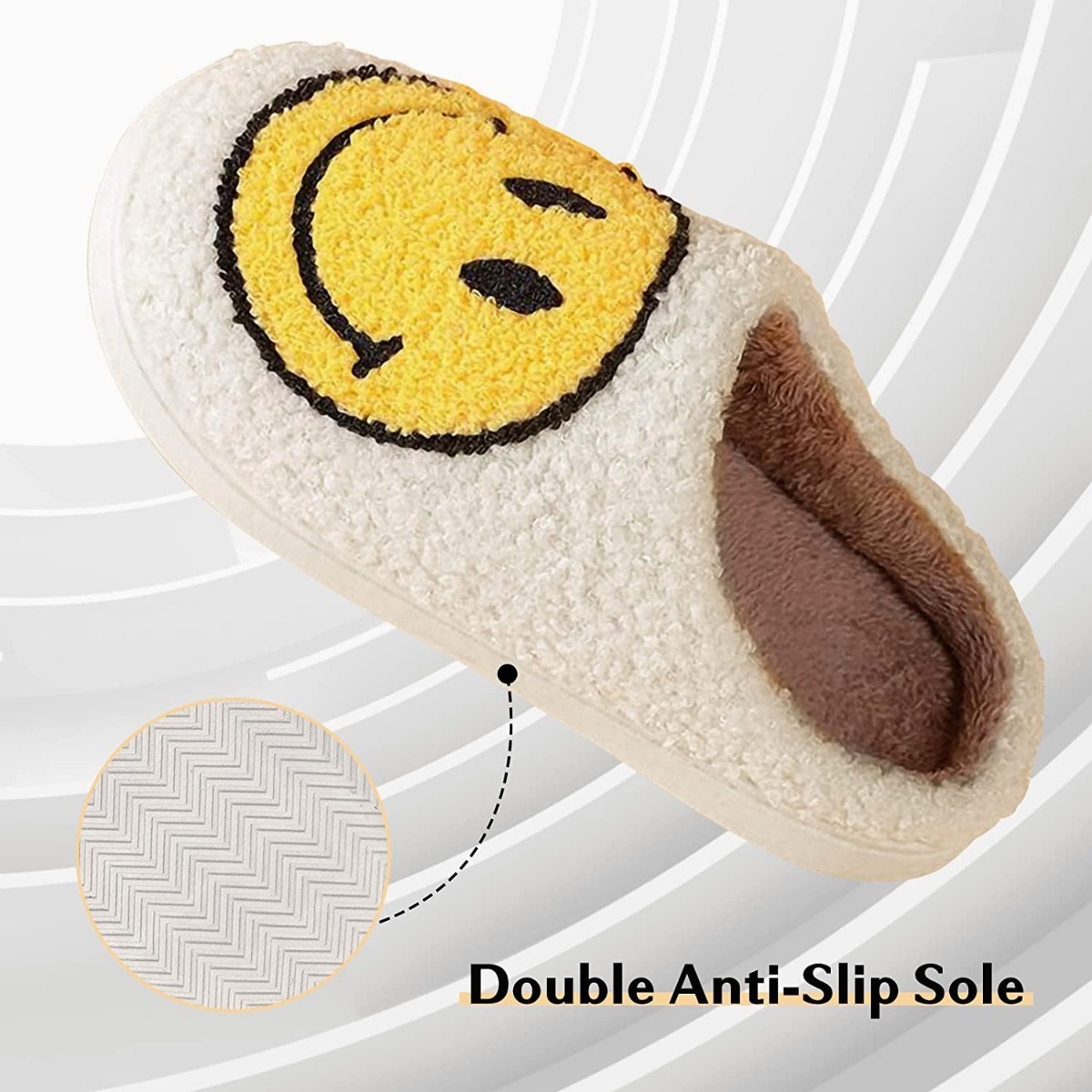 Foto 4 pulgar | Pantuflas Funbu color Blanco para Mujer