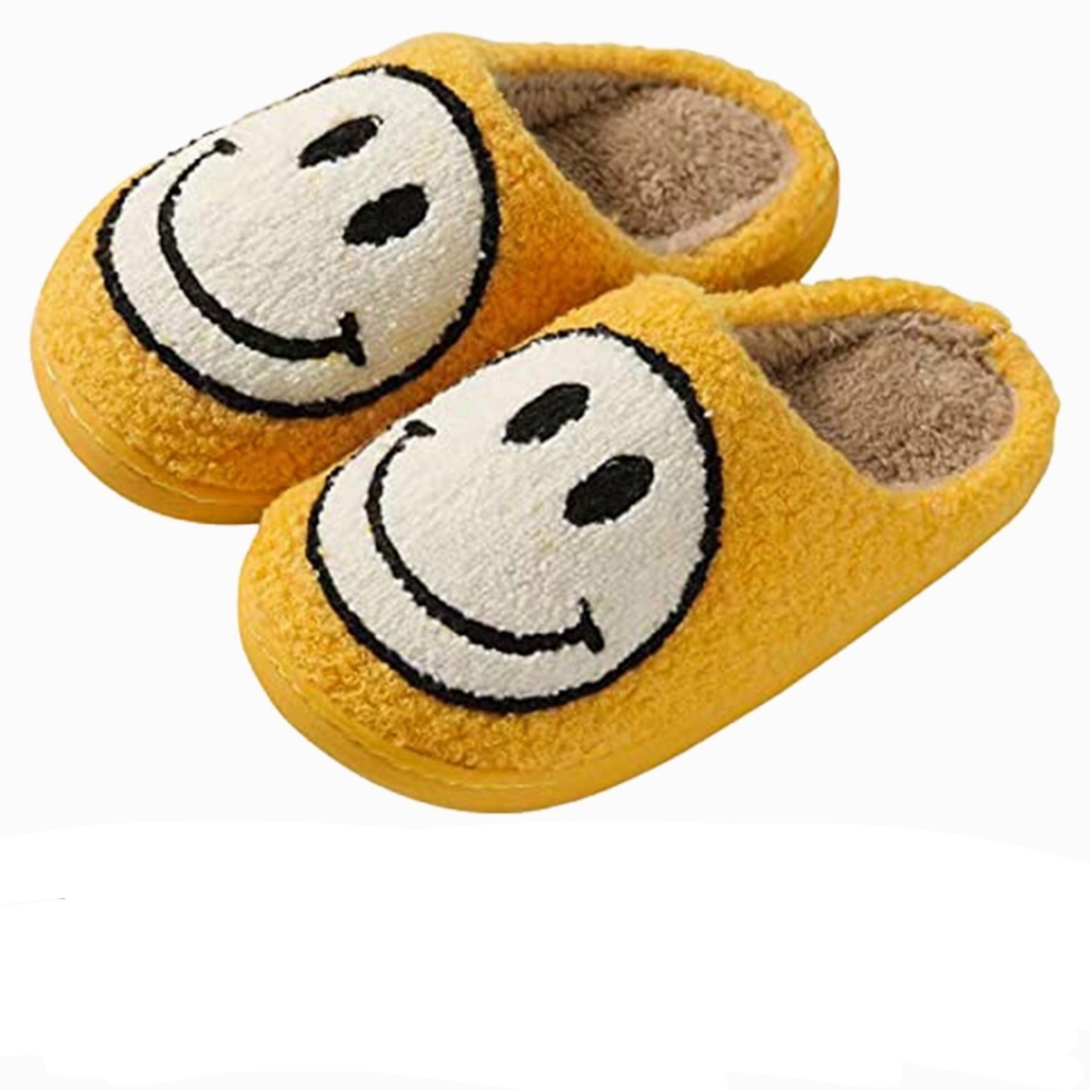 Foto 2 pulgar | Zapatillas Lindas de Algodón Lana Amarillo para Adulto