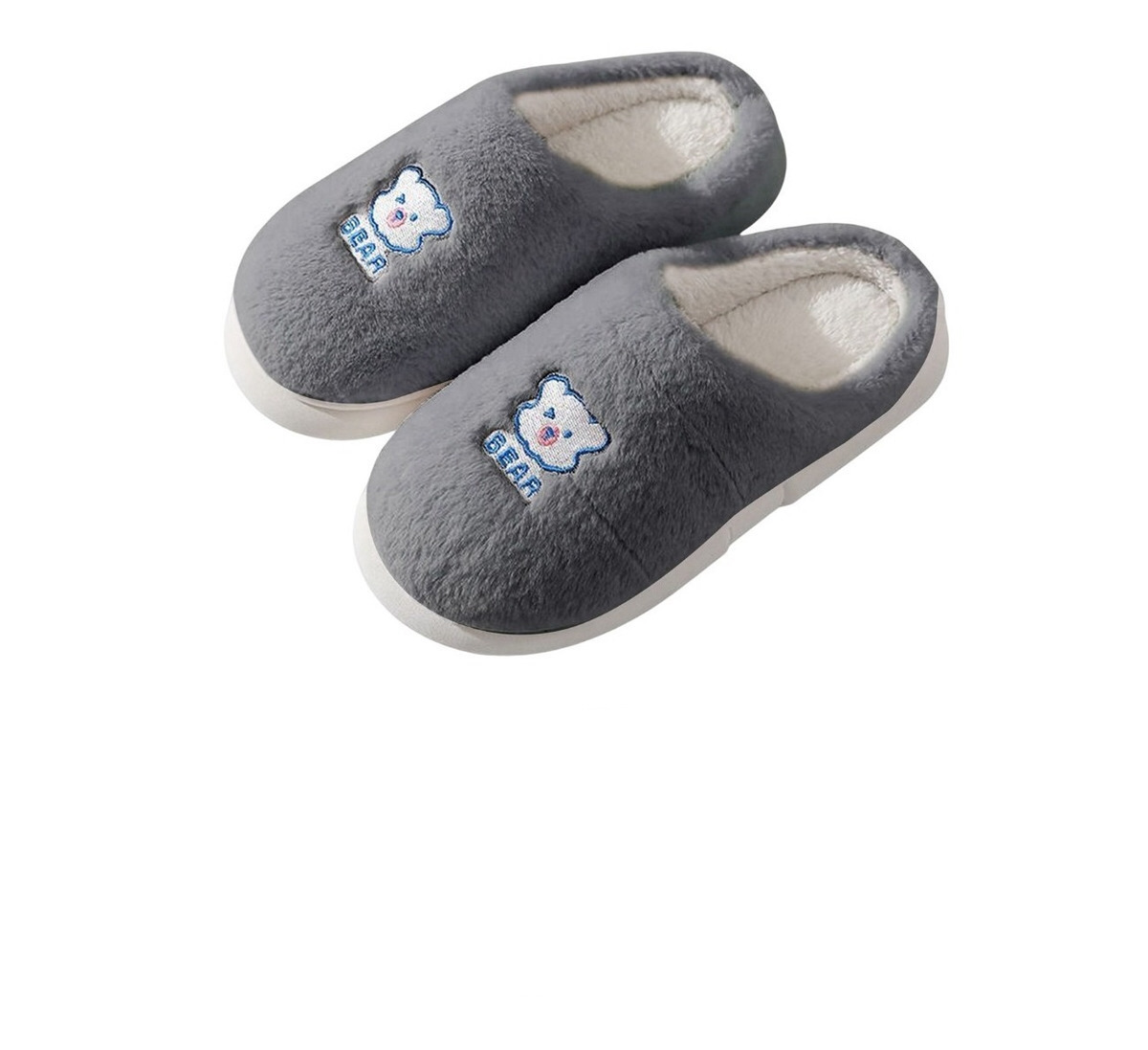 Foto 1 | Pantuflas Funbu color Gris Unisex