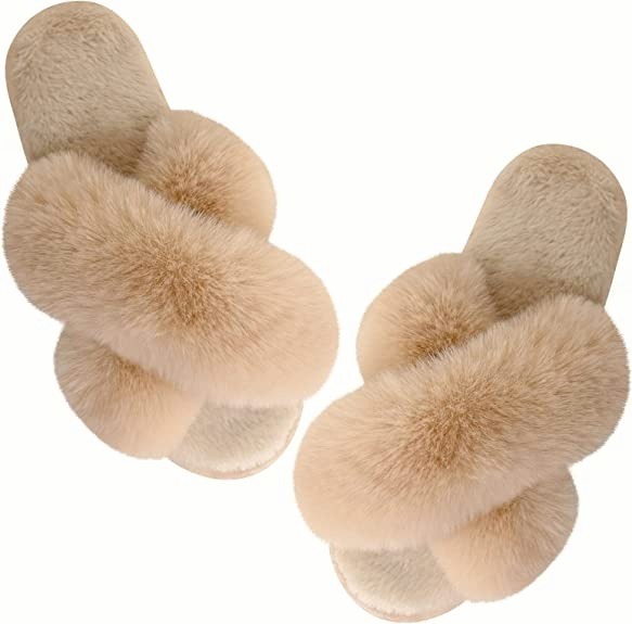 Pantuflas Funbu Marrón para Dama