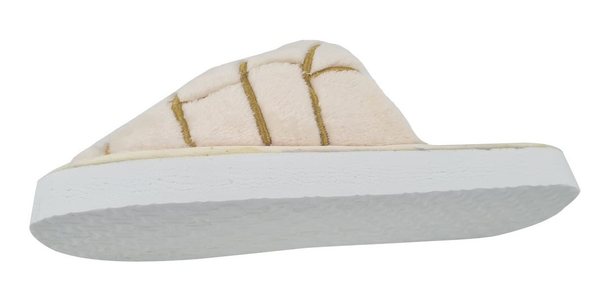 Foto 3 pulgar | Pantuflas Funbu color Beige para Mujer