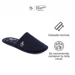 Foto 3 | Pantufla Original Penguin Style Olivia Azul Marino para Mujer