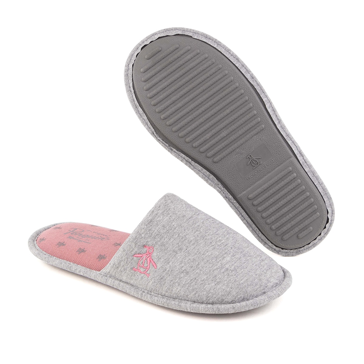 Pantufla Original Penguin Style Olivia color Gris para Dama $519