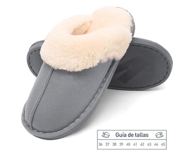 Foto 3 | Pantuflas Bluelander CBHH-0283 Gris Unisex