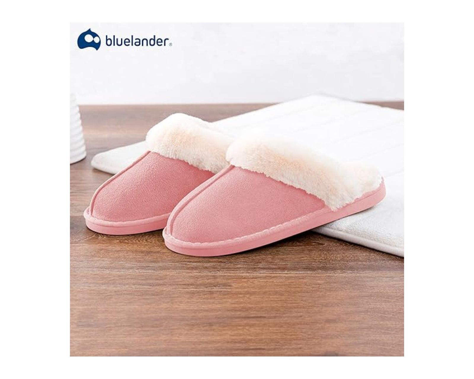Foto 5 pulgar | Pantuflas Bluelander Rosas