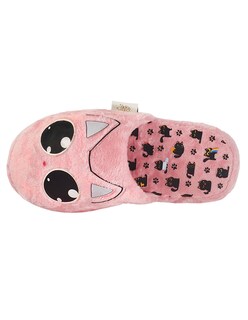 Foto 3 | Pantufla Erizo Clothing Gato Rosa para Dama