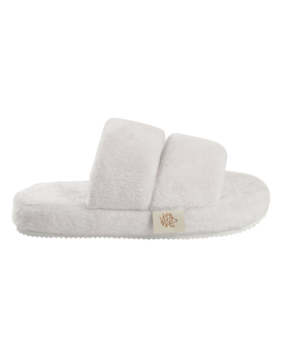 Foto 3 | Pantuflaa Erizo Clothing Doble Banda Blancas