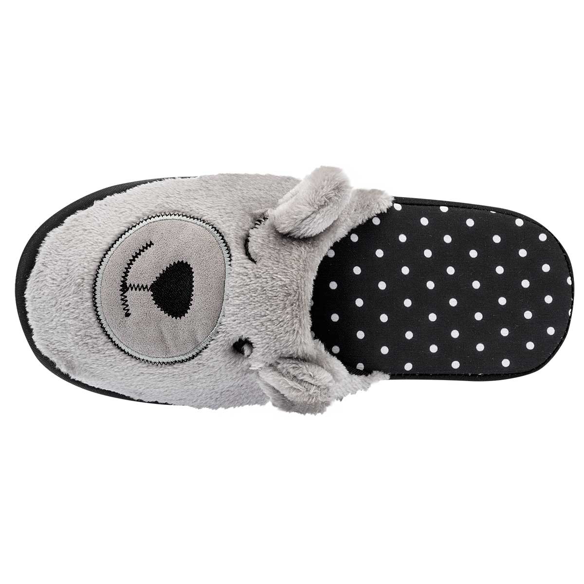 Foto 2 | Pantuflas Huarachetas Grises para Mujer