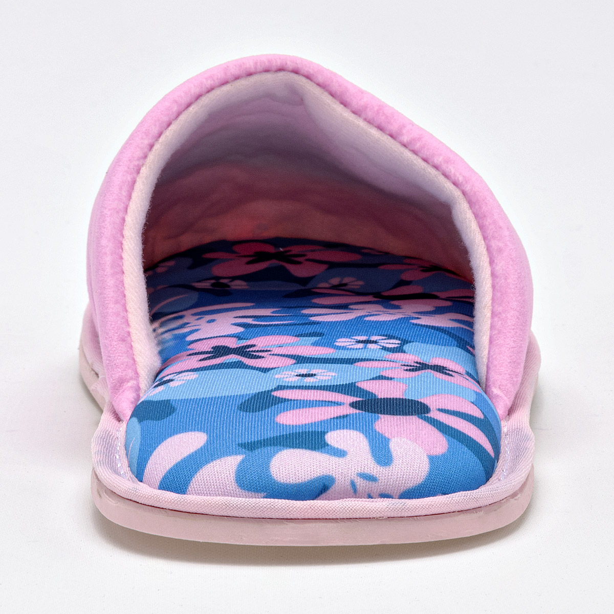 Foto 4 pulgar | Pantufla para Mujer Arra Rosas 124746-e