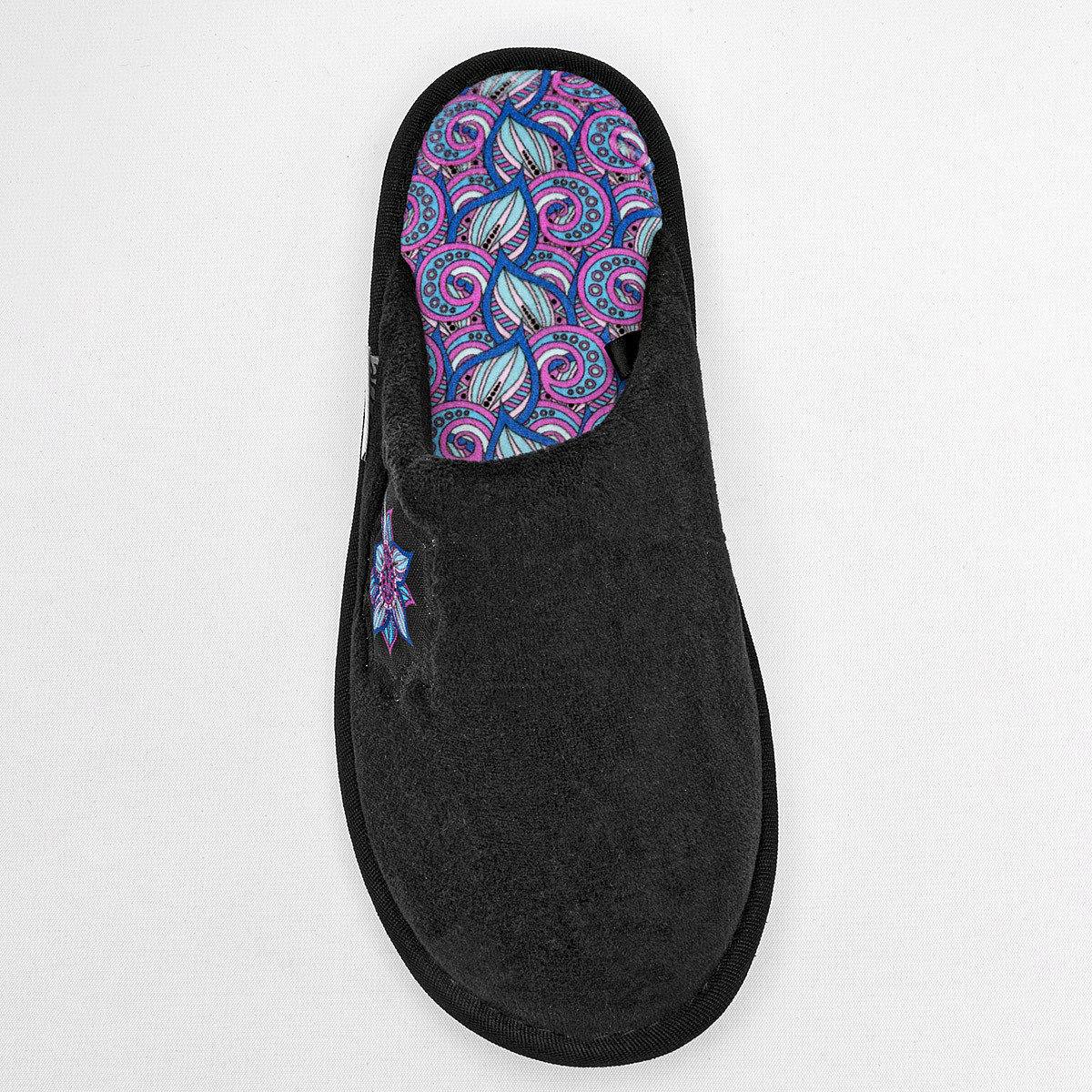 Foto 3 pulgar | Pantufla Arra Negro Código 124745-e para Mujer