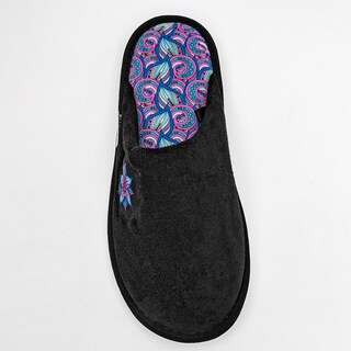Foto 2 | Pantufla Arra Negro Código 124745-e para Mujer
