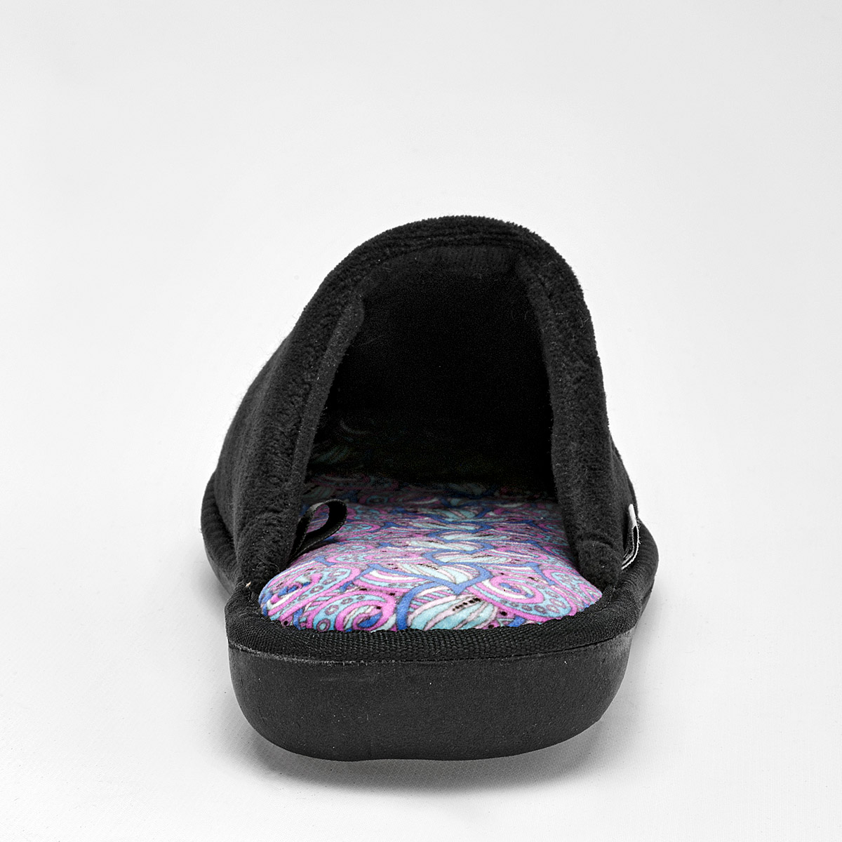 Foto 4 pulgar | Pantufla Arra Negro Código 124745-e para Mujer