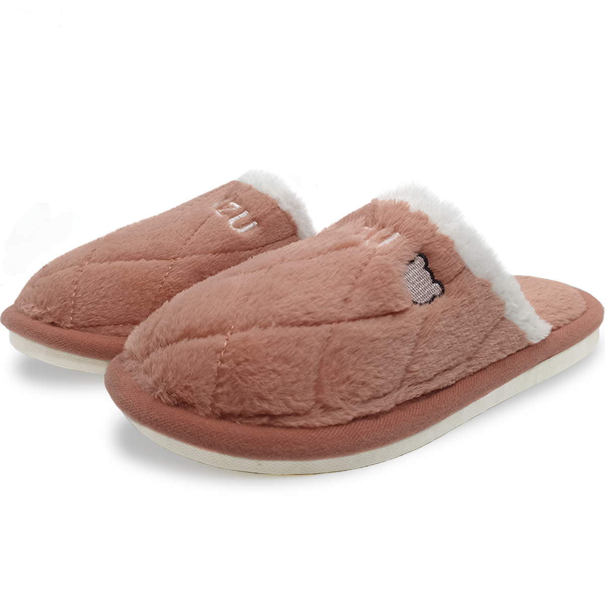 Foto 1 | Pantuflas Antideslizantes Shendy Vendy Coral para Mujer