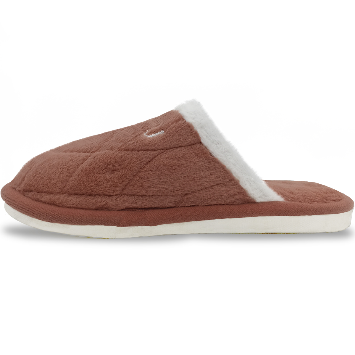 Foto 4 pulgar | Pantuflas Antideslizantes Shendy Vendy Coral para Mujer