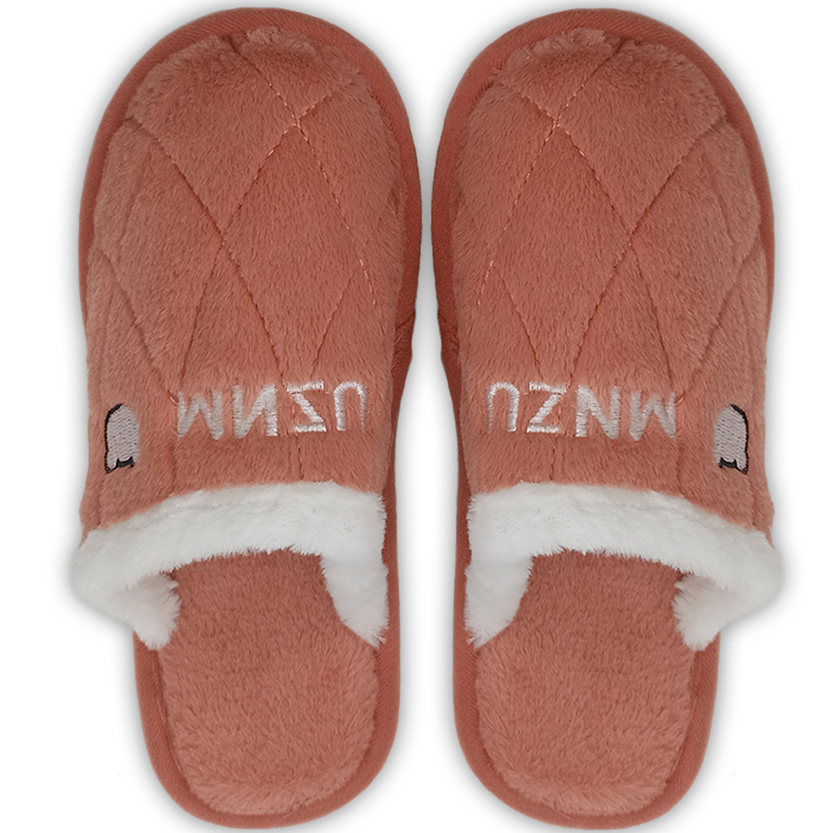 Foto 6 pulgar | Pantuflas Antideslizantes Shendy Vendy Coral para Mujer