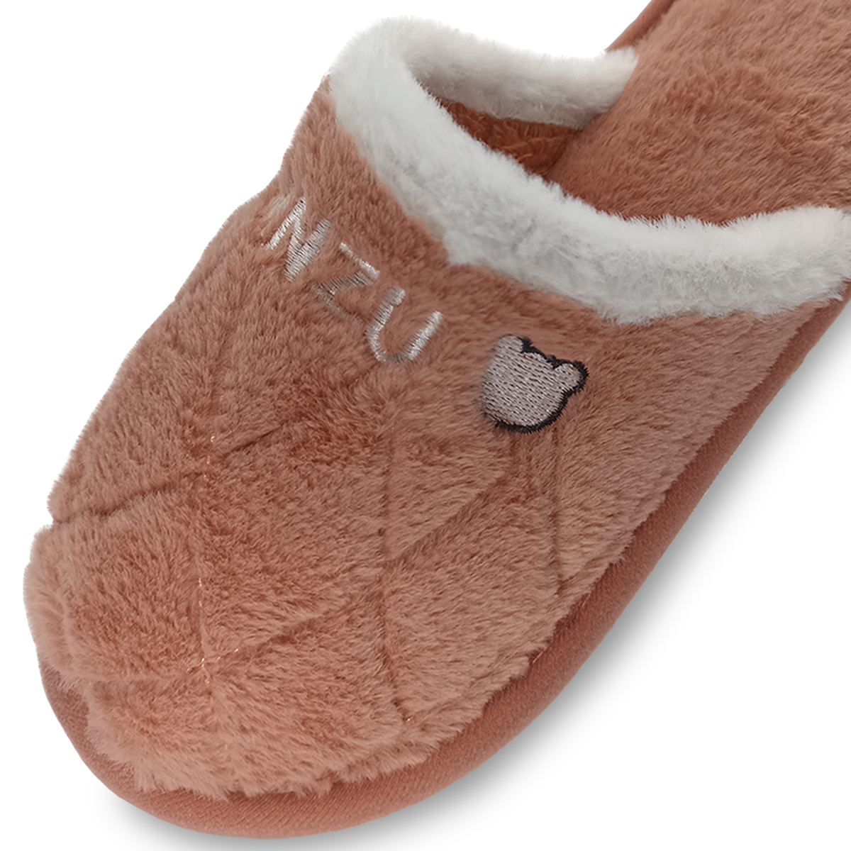 Foto 7 pulgar | Pantuflas Antideslizantes Shendy Vendy Coral para Mujer