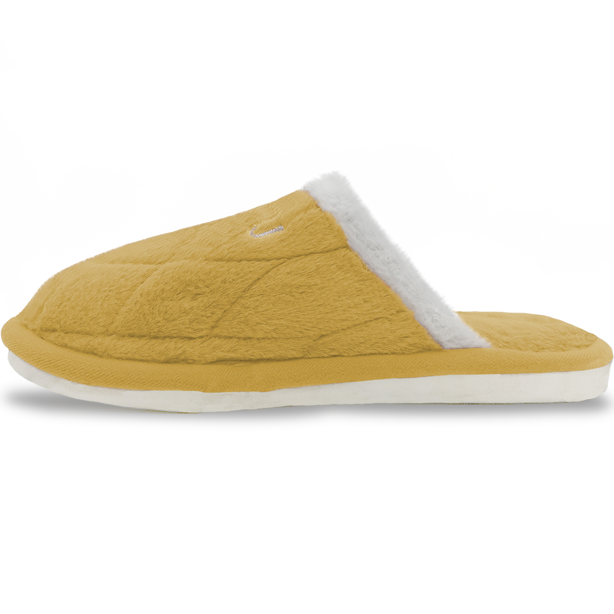 Foto 4 pulgar | Pantuflas Antideslizantes de Peluche Shendy Vendy Amarillas para Mujer