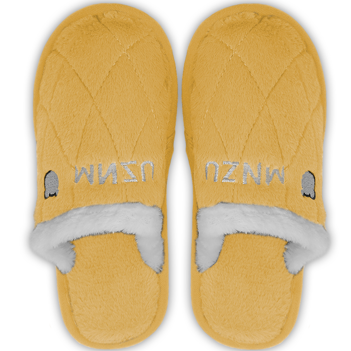 Foto 6 pulgar | Pantuflas Antideslizantes de Peluche Shendy Vendy Amarillas para Mujer