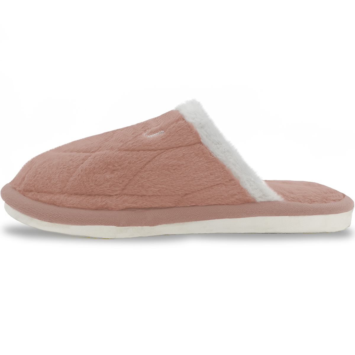 Foto 4 pulgar | Pantuflas Antideslizantes Shendy Vendy de Peluche Rosas para Mujer