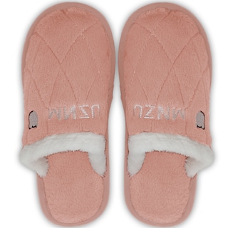 Foto 5 | Pantuflas Antideslizantes Shendy Vendy de Peluche Rosas para Mujer