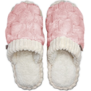 Foto 5 | Pantuflas Antideslizantes Shendy Vendy de Algodón Rosa para Mujer