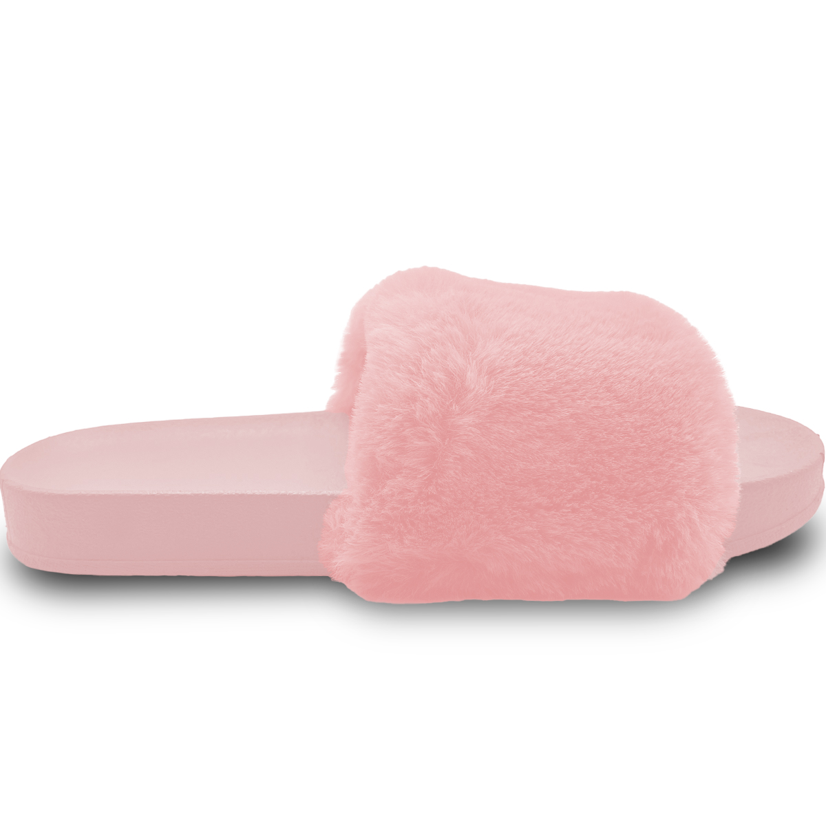 Foto 3 pulgar | Pantuflas Antideslizantes Shendy Vendy de Peluche Rosas para Mujer