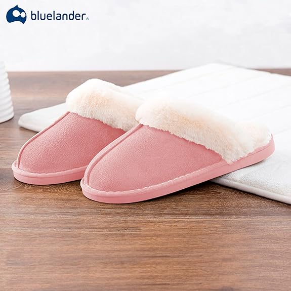 Foto 5 pulgar | Pantuflas Unisex Rosas Bluelander para Adultos