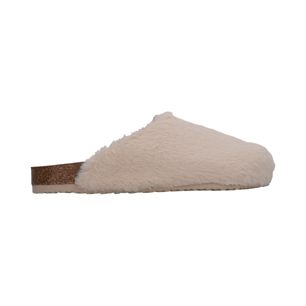 Foto 2 | Pantufla Berlin Dama Beige De Peluche