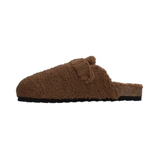 Foto 3 | Pantufla Berlin Dama Café Corte Tipo Borrega
