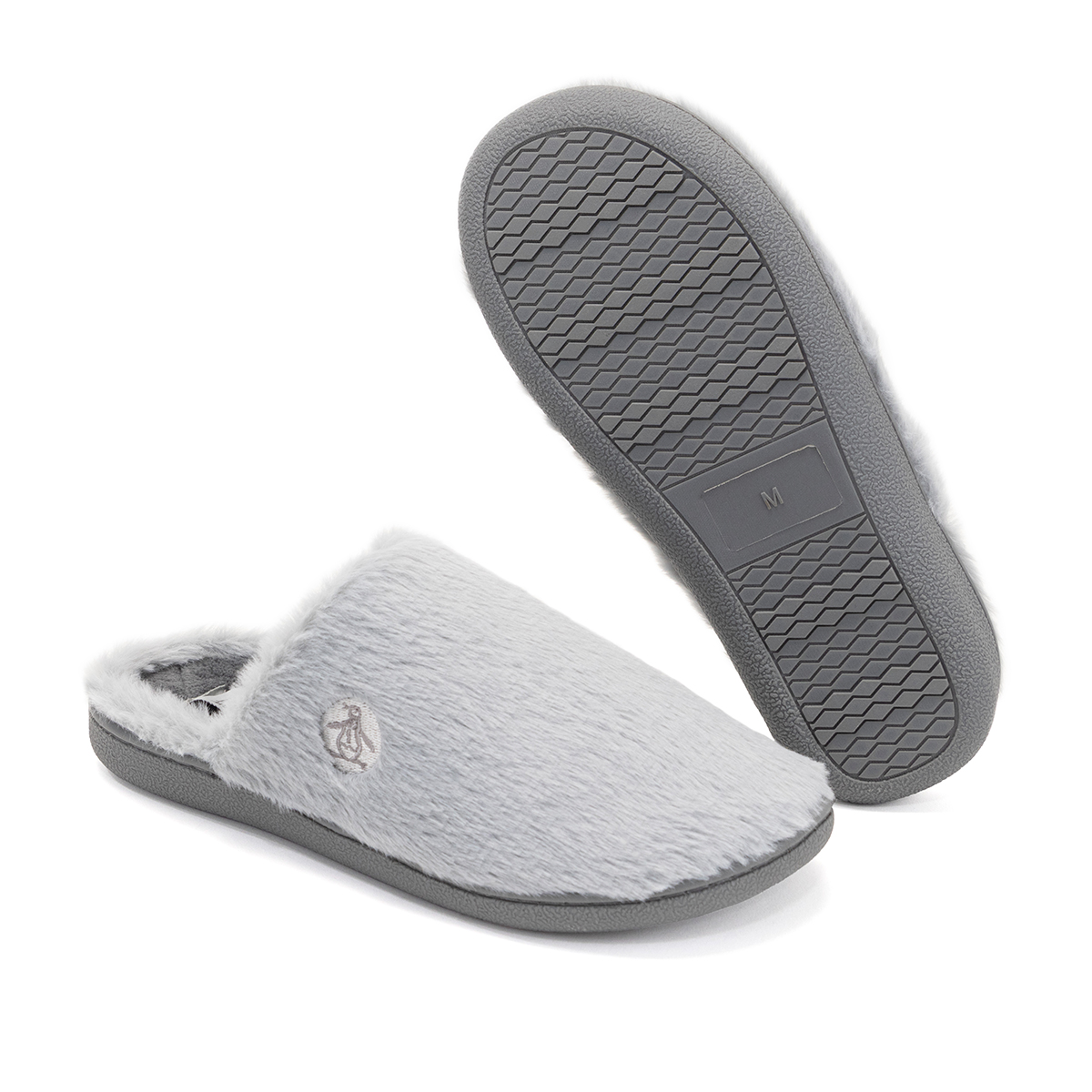 Foto 2 pulgar | Pantufla Original Penguin Style Nia Gris Para Dama