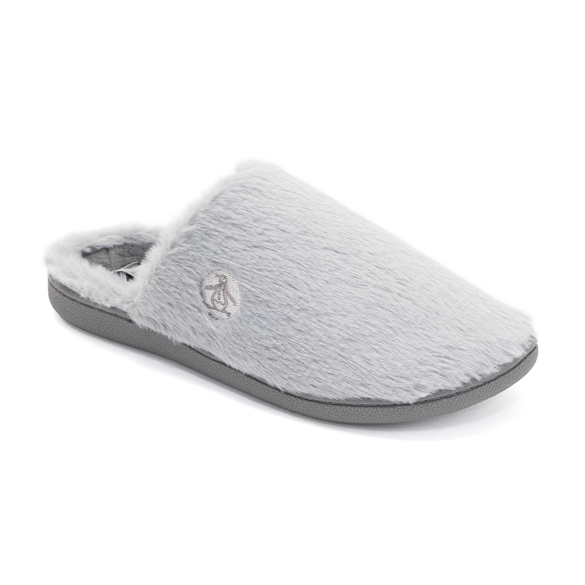 Foto 8 pulgar | Pantufla Original Penguin Style Nia Gris Para Dama