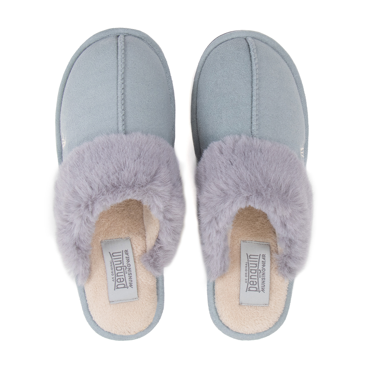 Foto 6 | Pantufla Original Penguin Style Celine Gris Para Dama