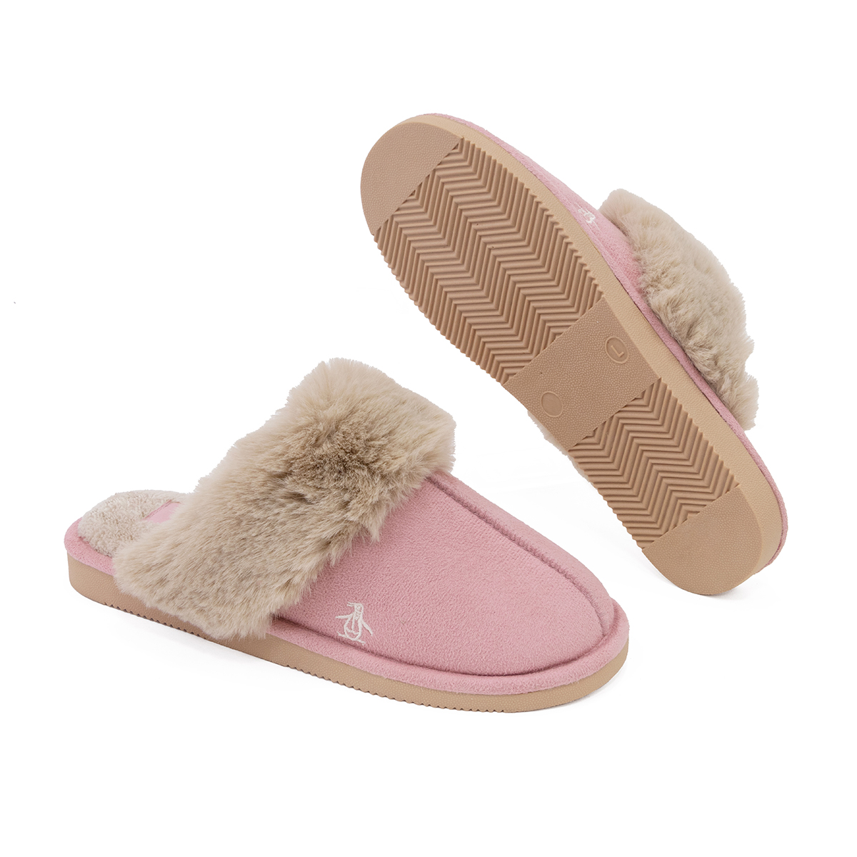 Pantuflas Original Penguin Style Celine Rosas para Mujer