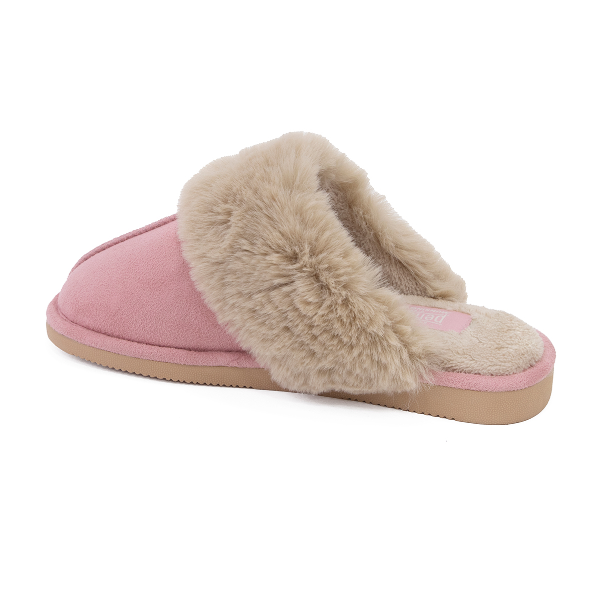 Foto 9 pulgar | Pantuflas Original Penguin Style Celine Rosas para Mujer