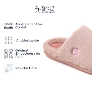 Foto 4 | Pantufla Original Penguin Style Nia Rosa Para Dama