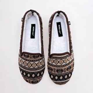 Foto 3 | Mora Confort Pantufla Para Mujer Beige Multicolor