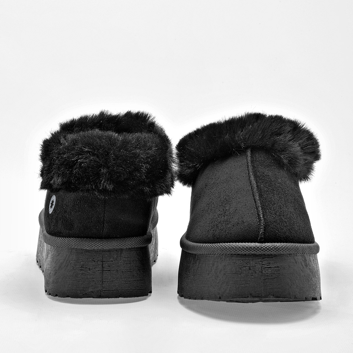 Foto 4 pulgar | Pantuflas MoraMora Negras para Mujer