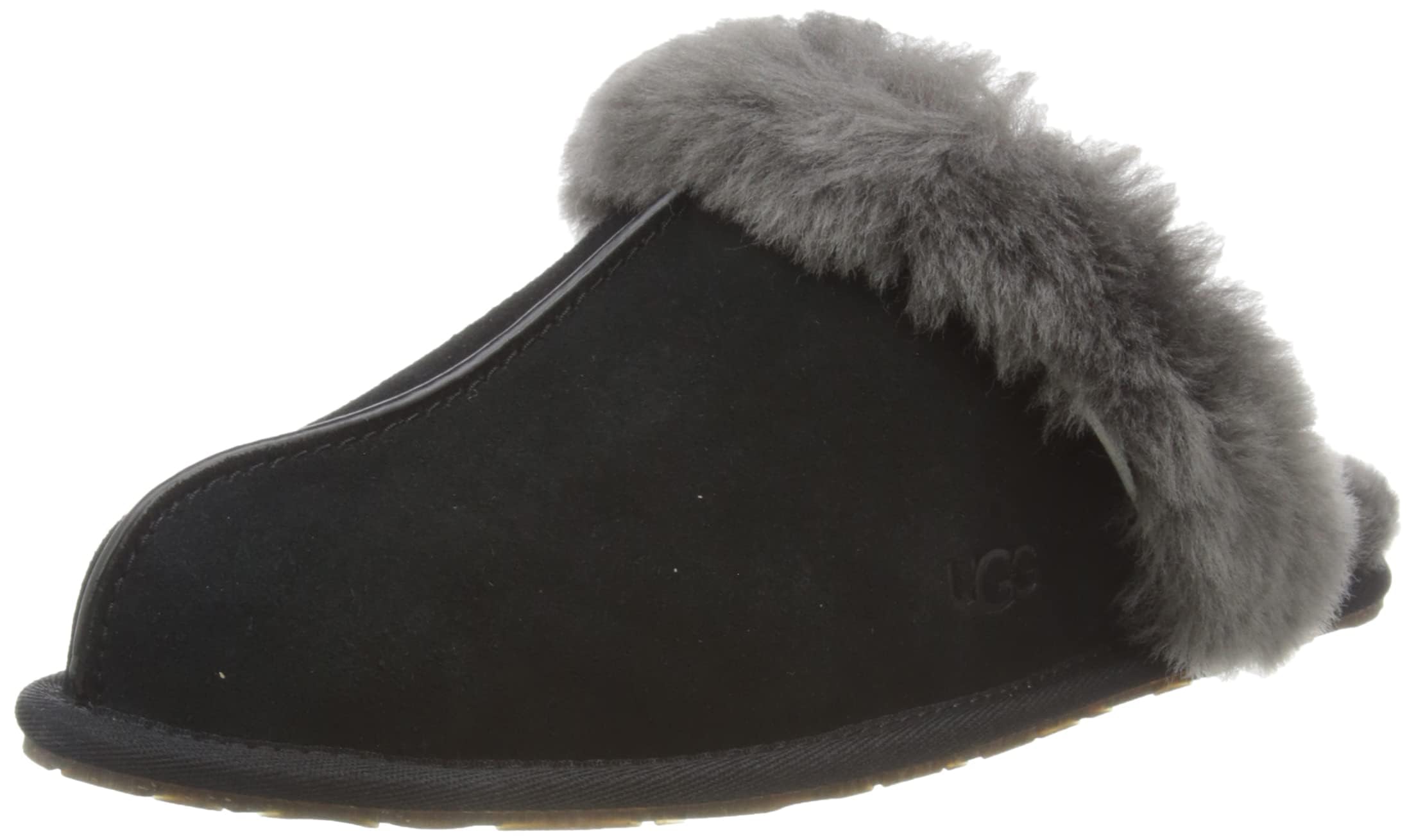 Foto 2 pulgar | Slipper Ugg Scuffette Ii Para Mujer, Color Negro Y Gris, Resistente Al Agua - Venta Internacional.