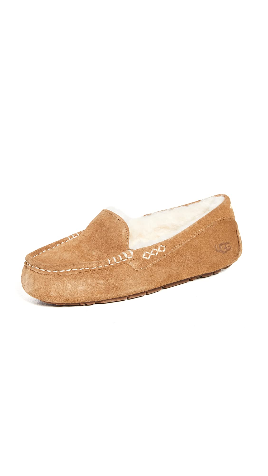 Foto 2 pulgar | Zapatilla Ugg Ansley De Gamuza Resistente Al Agua, Color Castaño, Para Mujer - Venta Internacional.