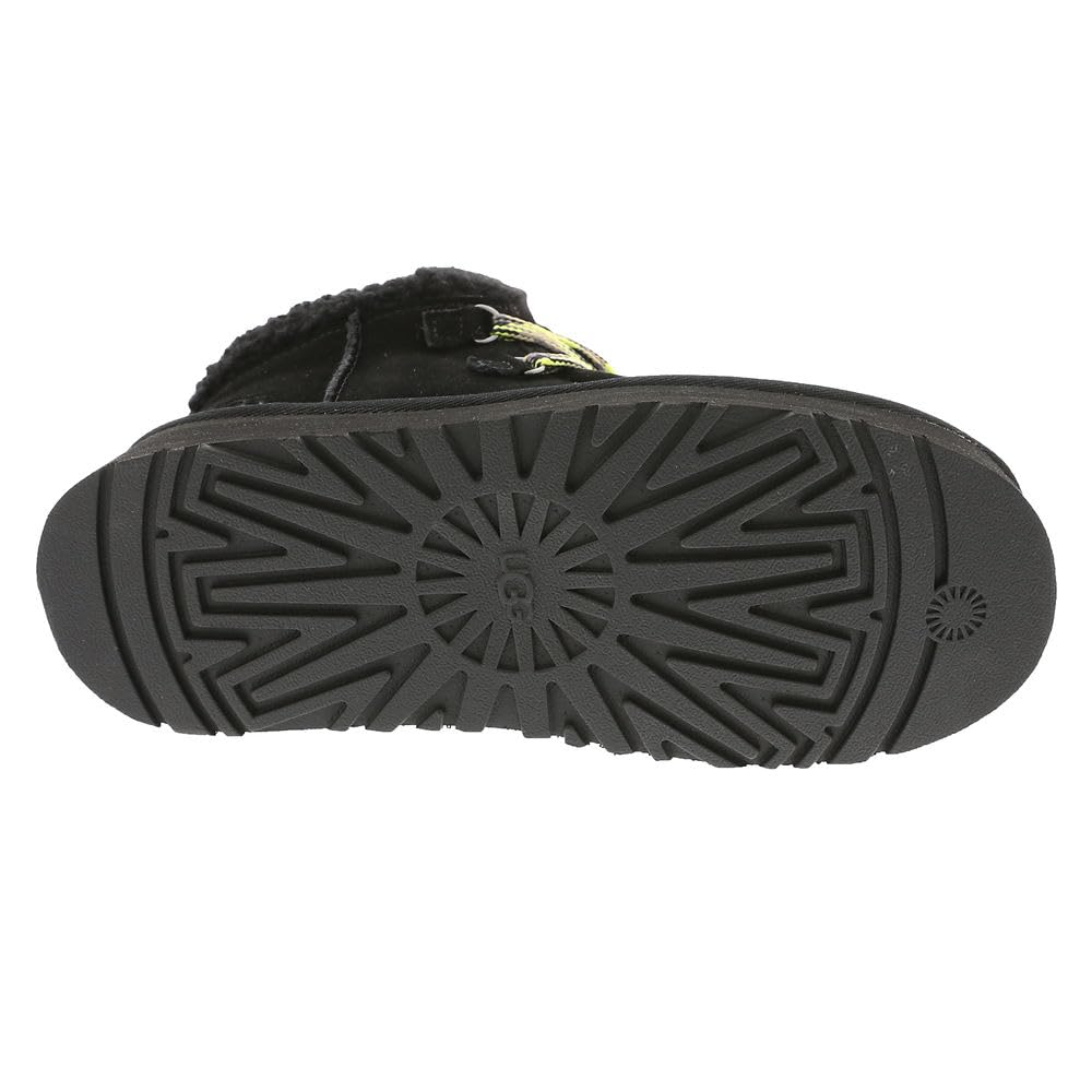 Foto 3 | Brazalete Tipo Pantufla Ugg Funkarra Para Mujer, Color Negro, Talla 8 - Venta Internacional.