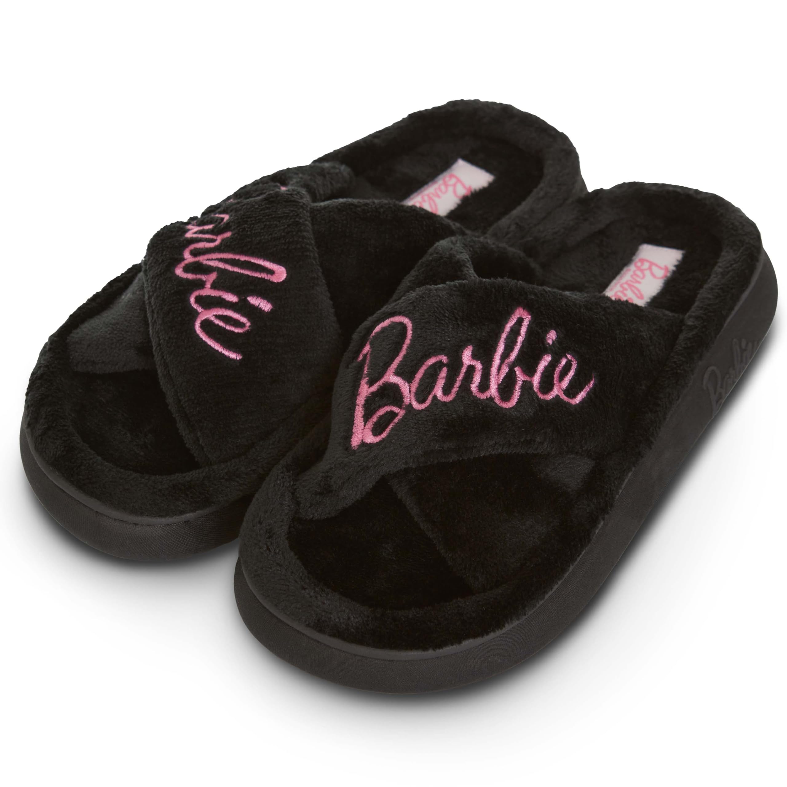 Foto 1 | Zapatillas Barbie Fuzzy House Para Mujer, Extra Acogedoras - Venta Internacional.