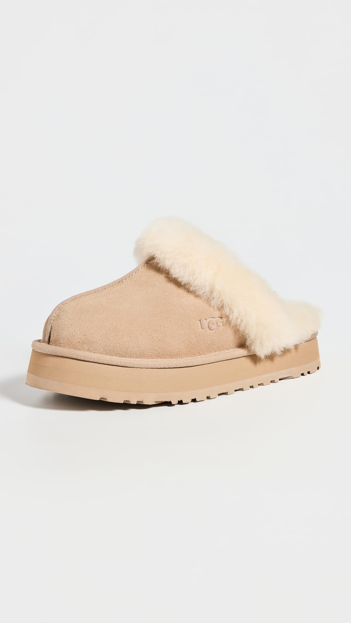 Foto 2 | Pantuflas Ugg Disquette de Gamuza para Mujer - Venta Internacional