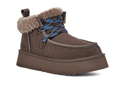 Foto 1 | Zapatilla Ugg Funkarra Cabin Cuff Thunder Cloud para Mujer - Venta Internacional