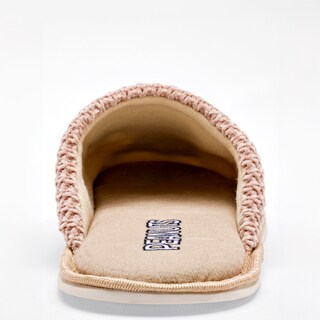 Foto 3 | Arra Pantufla Para Mujer Beige Blanco