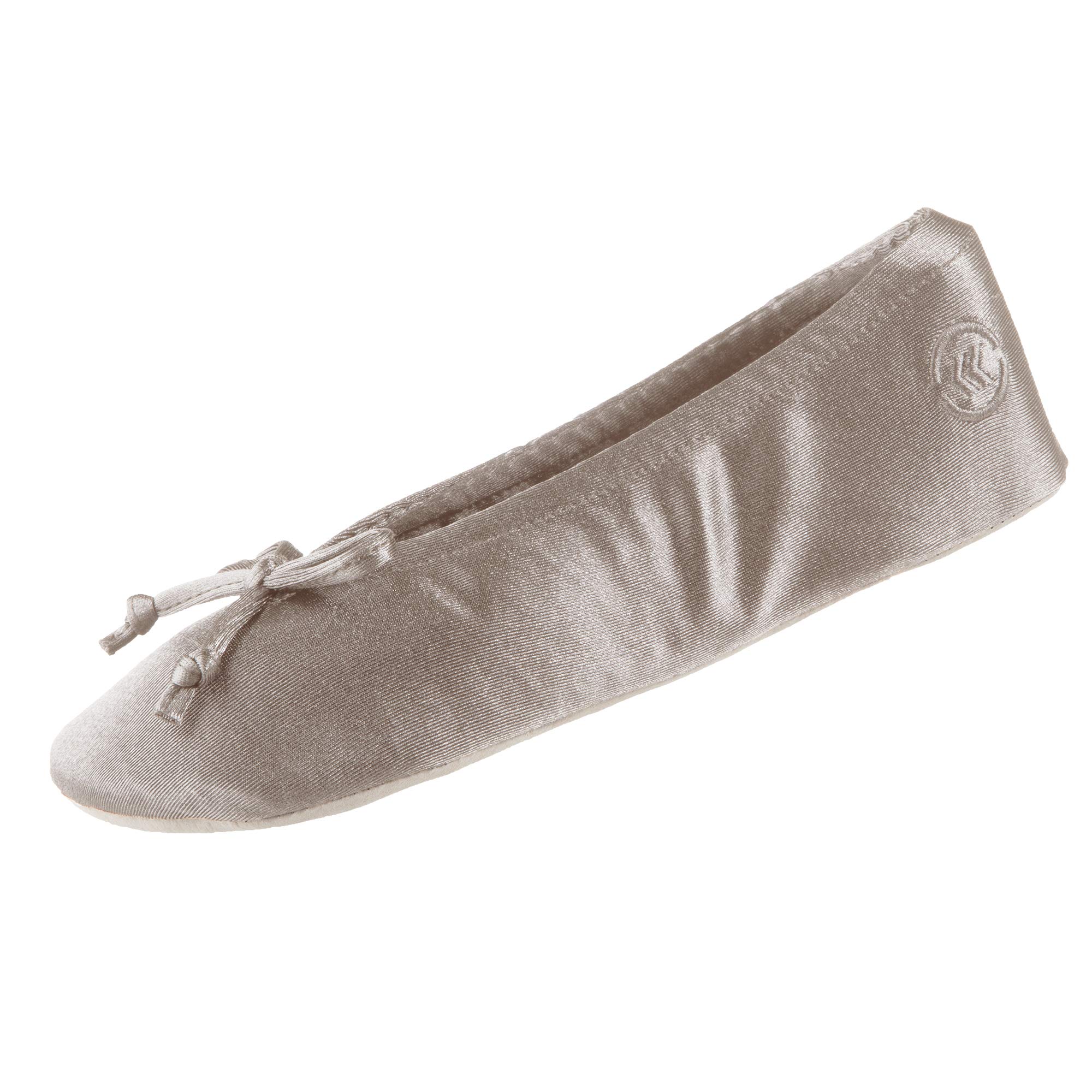 Foto 2 pulgar | Zapatos Satinados para Bailarinas Isotoner Sand Trap con Lazo Suave  - Venta Internacional