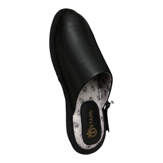 Foto 3 | Pantufla Piel Genuina Para Dama Color Nergro Stahl