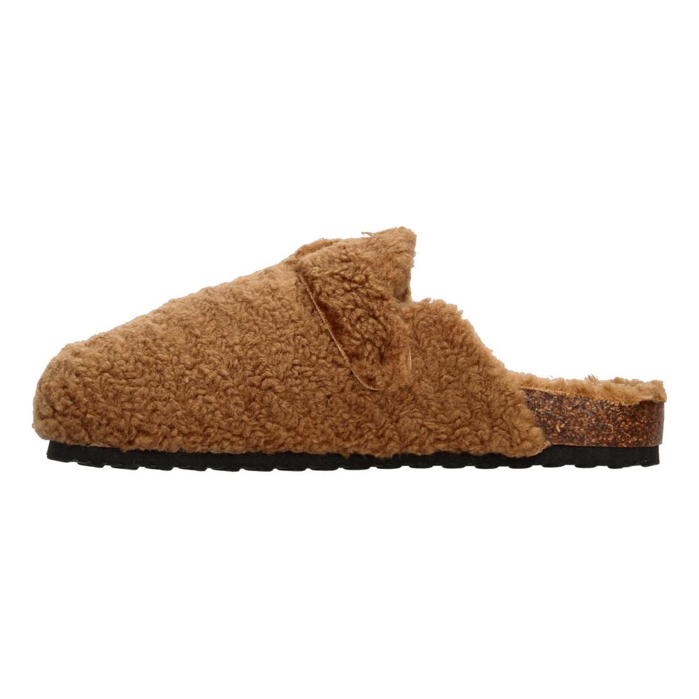 Foto 5 | Pantuflas Mujer Berlín Café Cómodas Con Peluche Para Dama Cafe