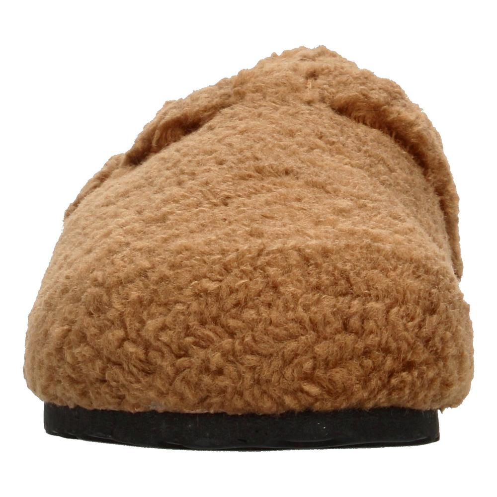 Foto 7 pulgar | Pantuflas Mujer Berlín Café Cómodas Con Peluche Para Dama Cafe