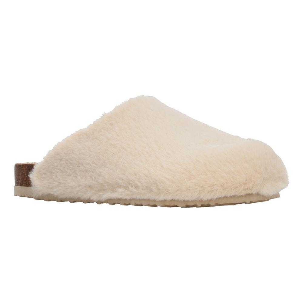 Foto 3 pulgar | Pantuflas Mujer Berlín Beige Casual Con Peluche Para Dama Beige